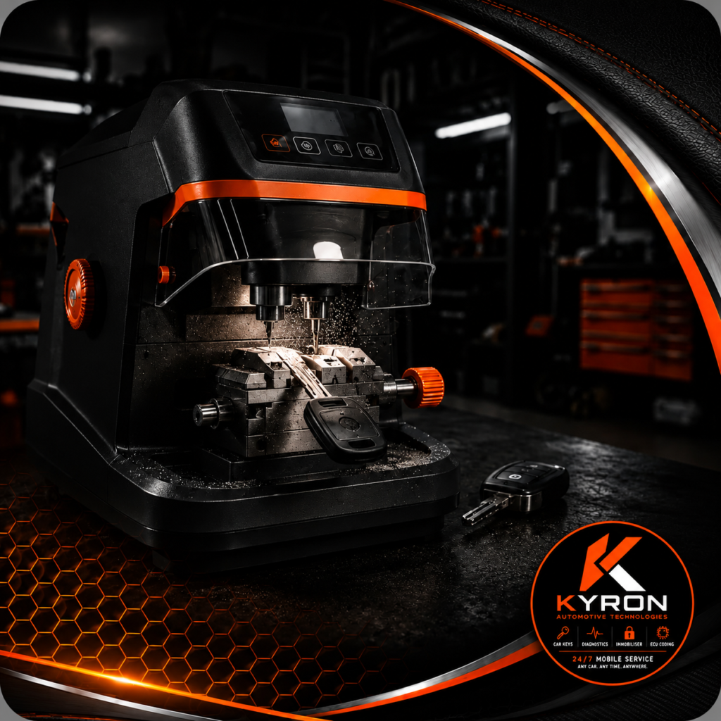Key cutting by KYRON Automotive Technologies