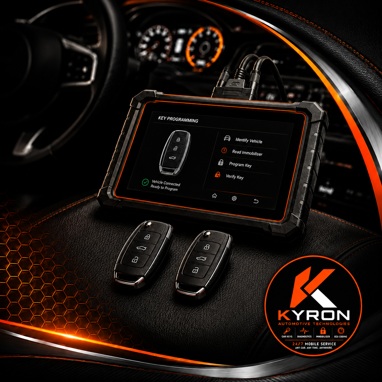 Car Key Programming by KYRON Automotive Technologies